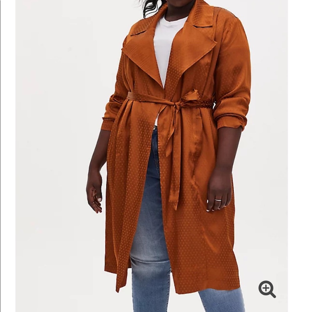 NWOT copper color trench coat